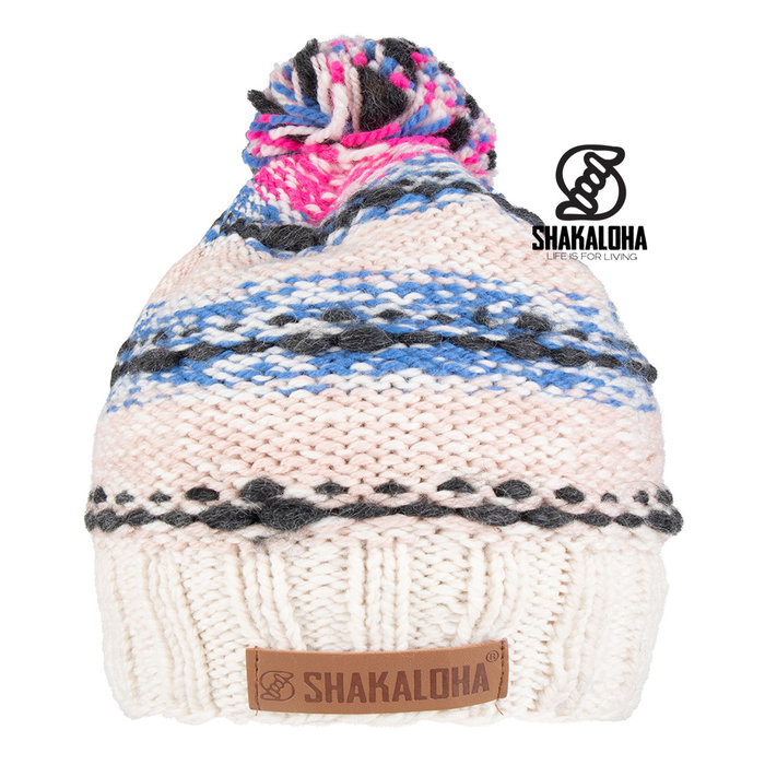 Shakaloha Gorro Baston Mrn Rosa Azul