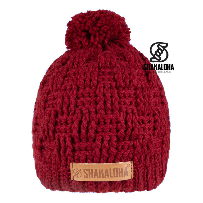 Shakaloha Hocker Beanie Mrn Maroon