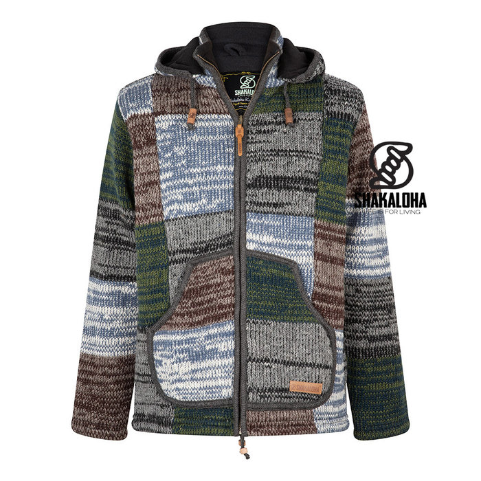 Shakaloha Heren Vest Gebreid M Patch ZH MasterFade