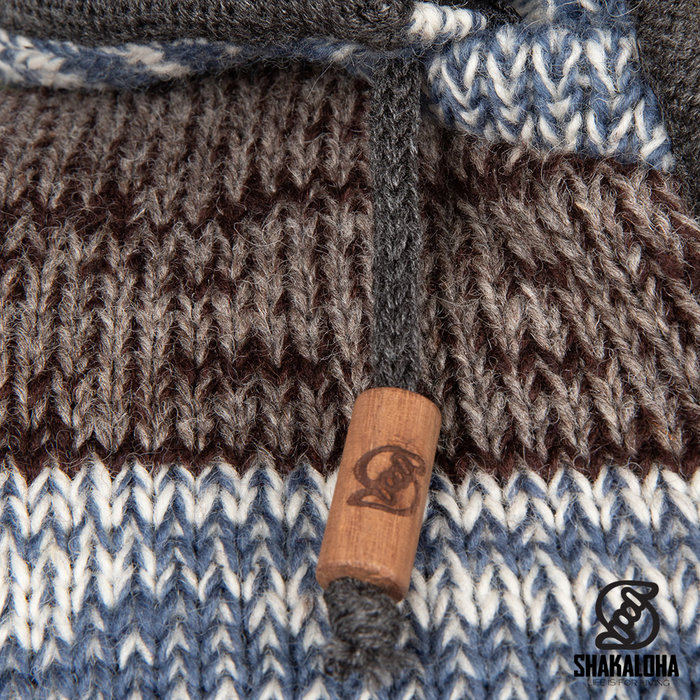 Shakaloha Heren Vest Gebreid M Patch ZH MasterFade