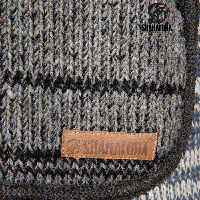 Shakaloha Heren Vest Gebreid M Patch ZH MasterFade