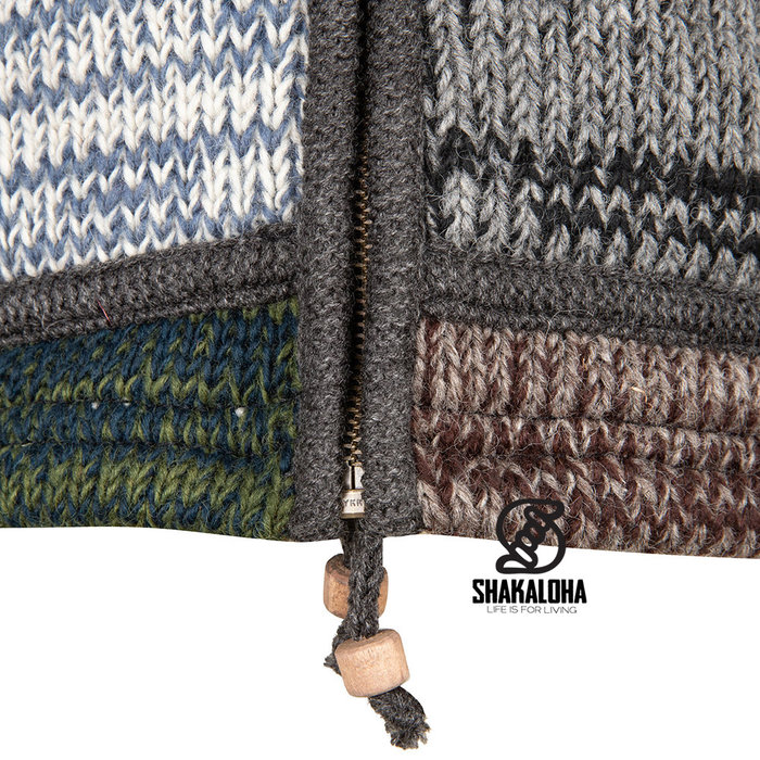 Shakaloha Heren Vest Gebreid M Patch ZH MasterFade