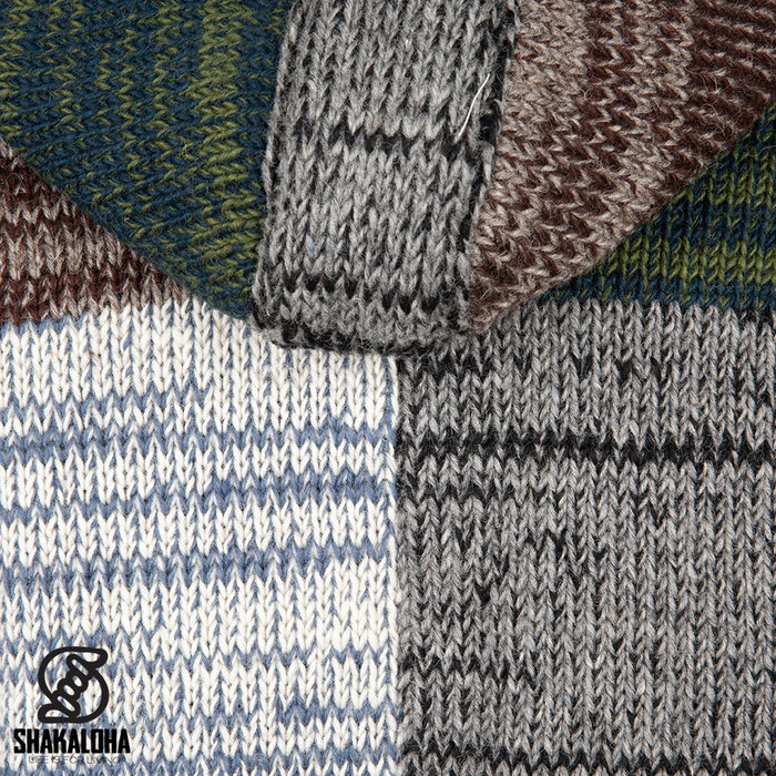 Shakaloha Chaleco de punto para hombre M Patch ZH MasterFade