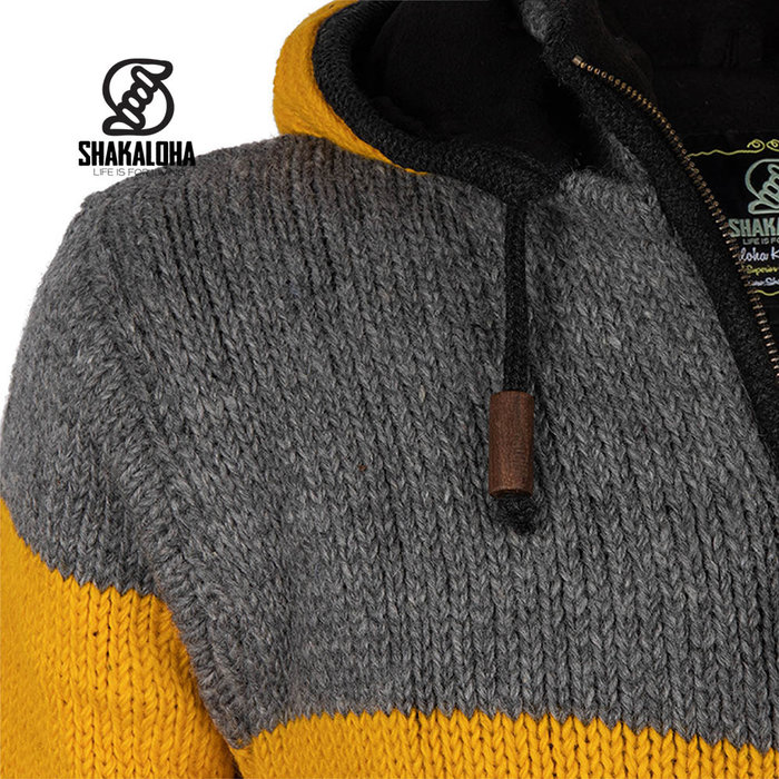 Shakaloha M Tricolore ZH Geel Blauw