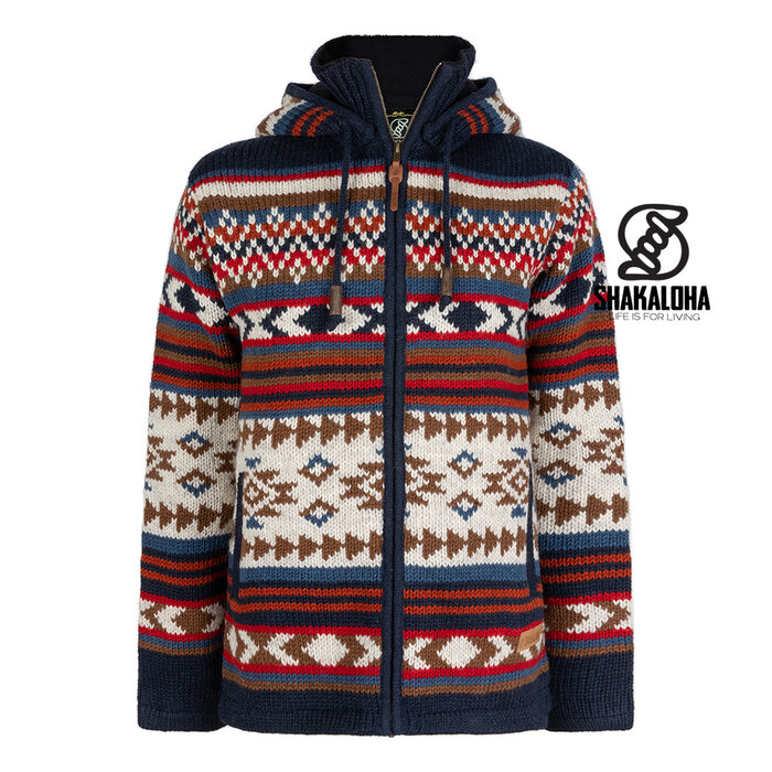 Shakaloha Men's Cardigan Burque Multicolored