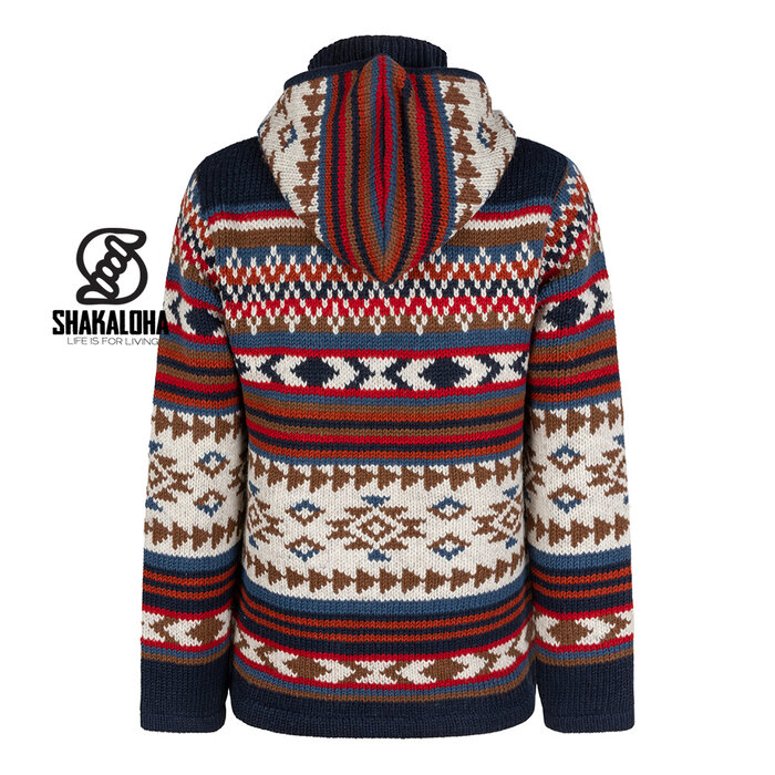 Shakaloha Men's Cardigan Burque Multicolored