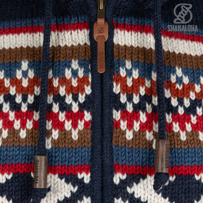 Shakaloha Cardigan Homme Burque Multicolore