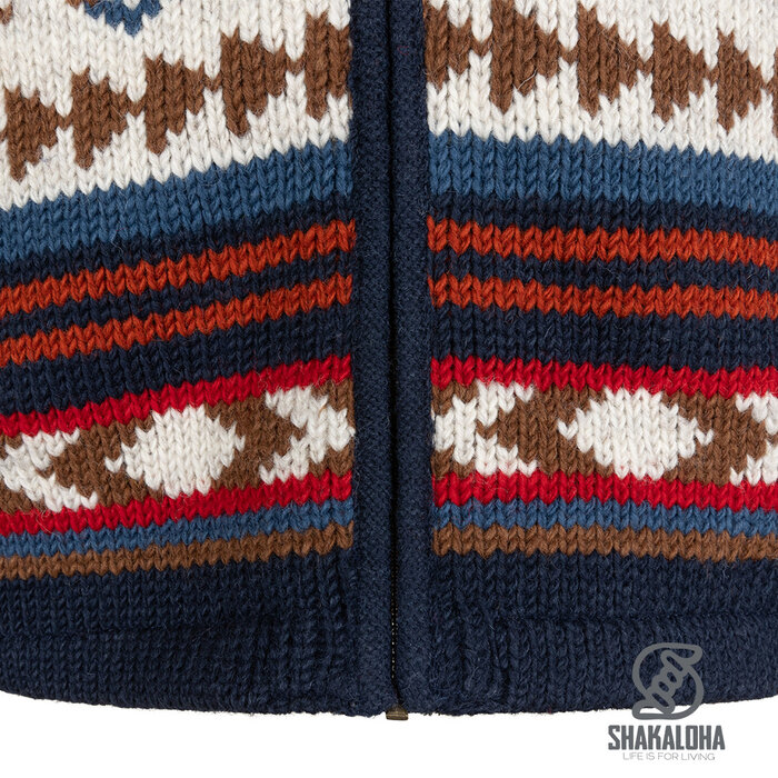 Shakaloha Chaleco de hombre Burque multicolor