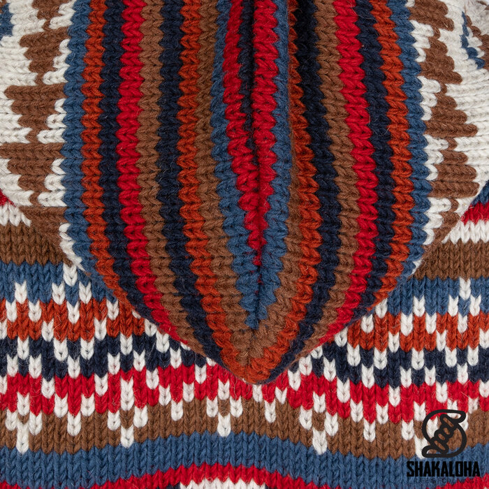 Shakaloha Chaleco de hombre Burque multicolor