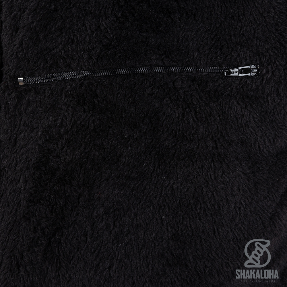 Shakaloha Damen-Strickmantel aus Wolle in Beige und Rot von Lonkey