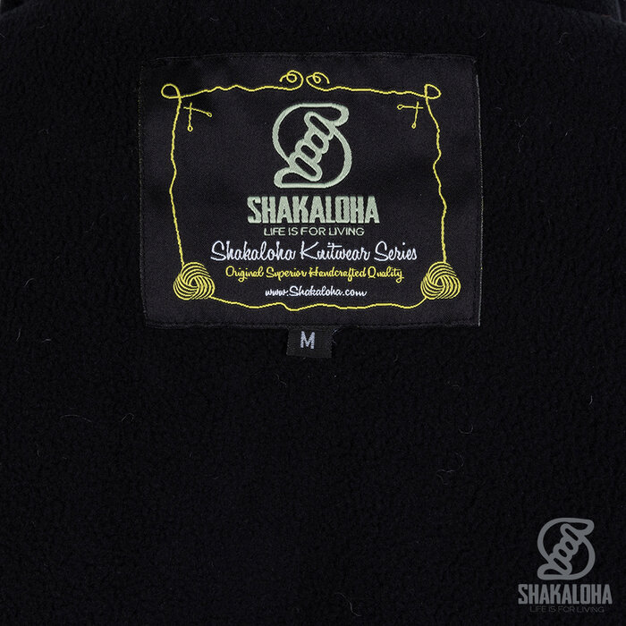 Shakaloha Pendle ZipHood GreyAntra cardigan en maille de laine Femme