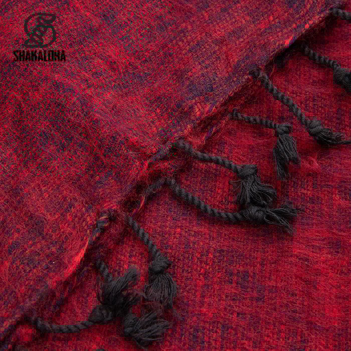 Shakaloha Kanoa Shawl FadeRed