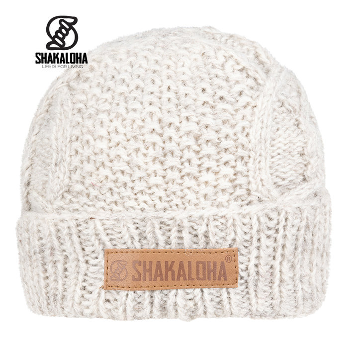 Shakaloha Blow Beanie Beige Einheitsgröße