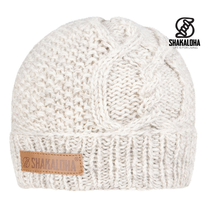 Shakaloha Blow Beanie Beige Einheitsgröße