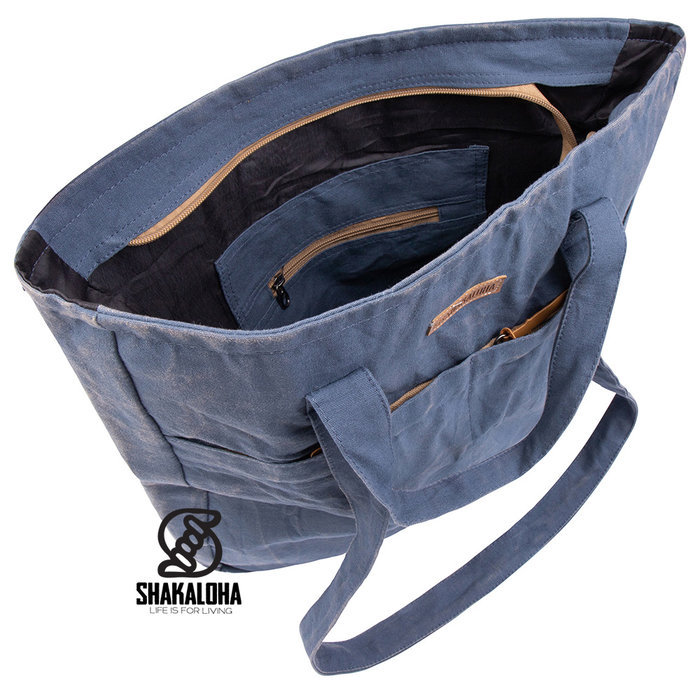 Shakaloha Bolsa de transporte gris desteñido