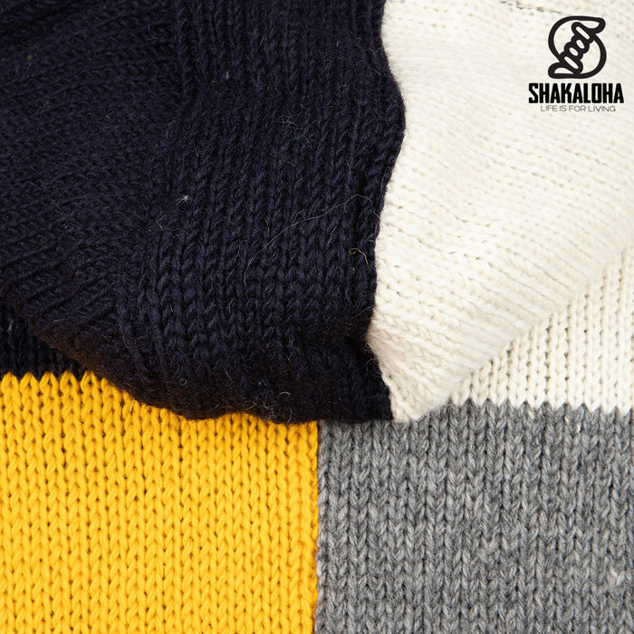 Shakaloha M Patch ZH Geel Blauw