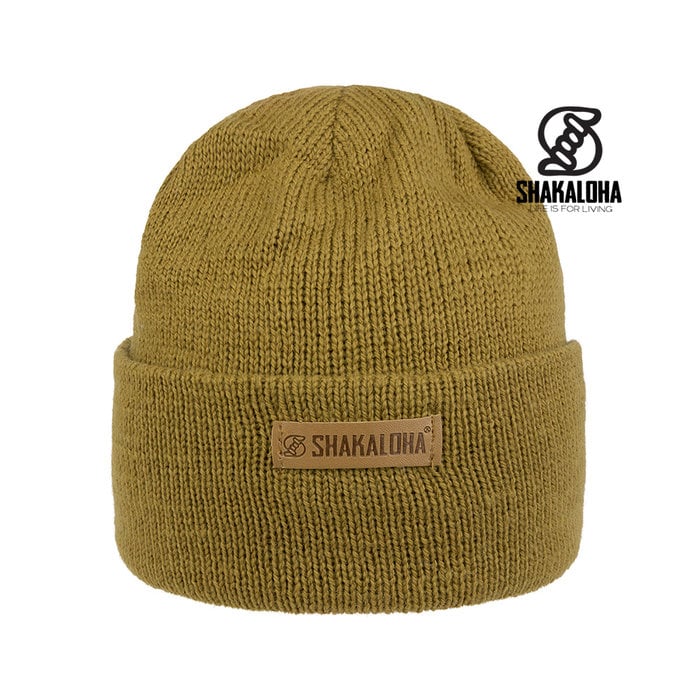 Shakaloha Bonnet Buck Vert Olive Laine Mérinos