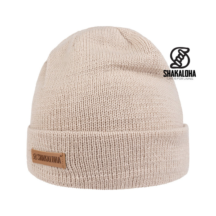 Shakaloha Bonnet Buck Laine Meriono Gris Chiné