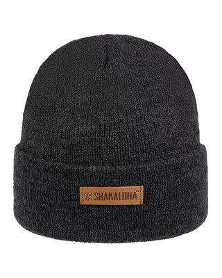 Shakaloha Buck Mütze Merino Anthrazit