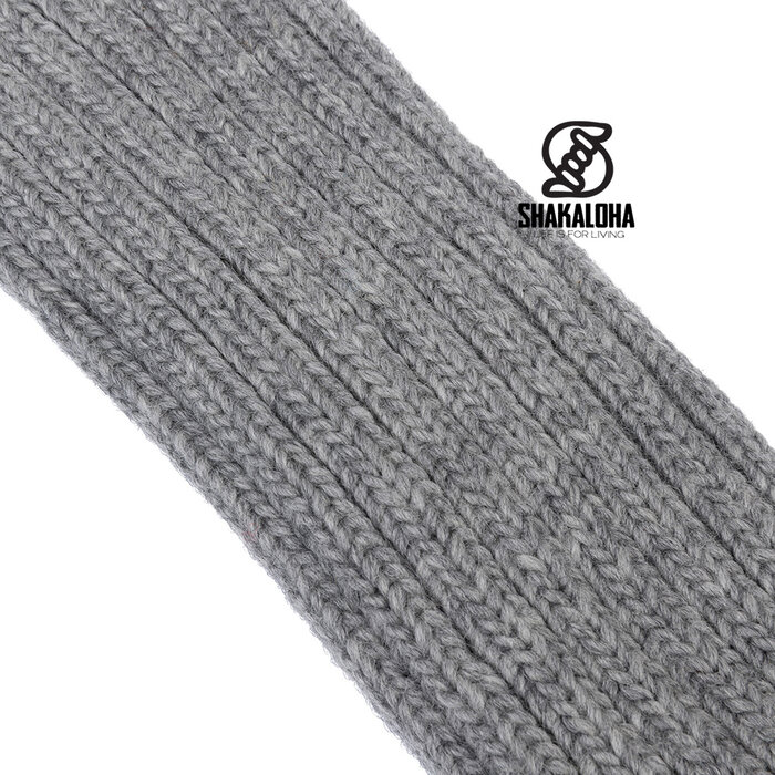 Shakaloha Calentador de manos Hubba de lana merino gris