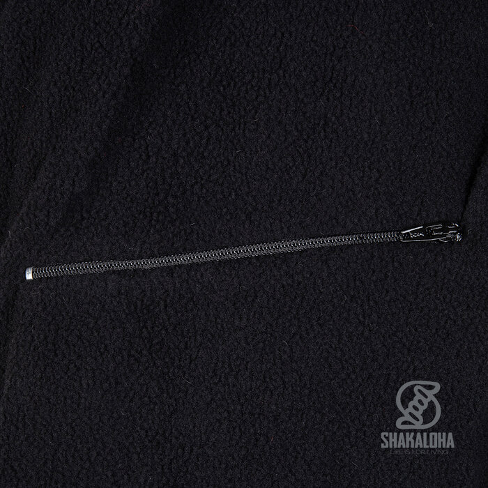 Shakaloha Damen-Strickjacke Pendle Ziphood BeigeRotGrau aus Wolle