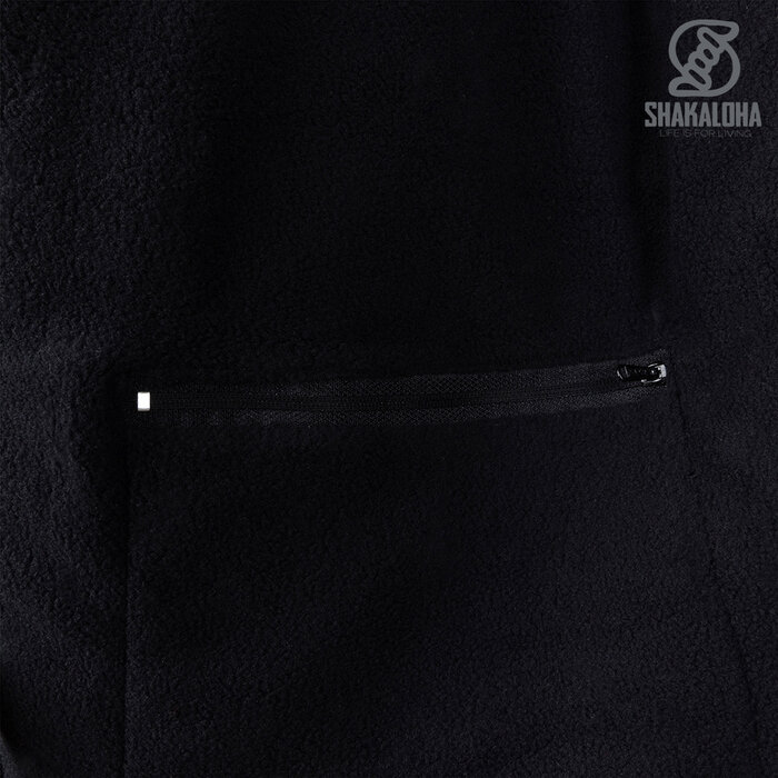 Shakaloha Chaleco de punto de lana Shakaloha Maverick ZH marrón claro topo con forro polar y capucha desmontable - Hombre/Unisex - Hecho a mano en Nepal con lana de oveja