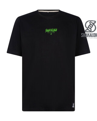 Shakaloha Camiseta M Clásica Negra