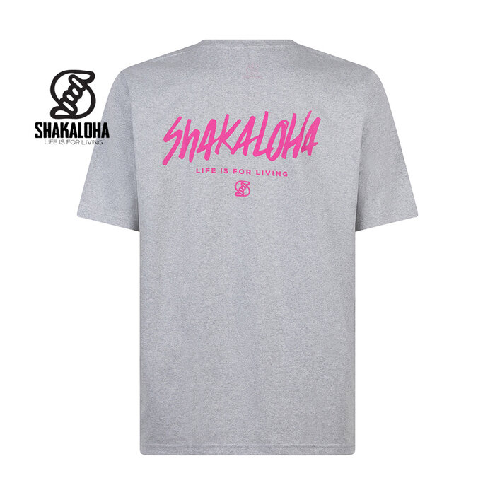 Shakaloha M Tee Classique Gris Chiné