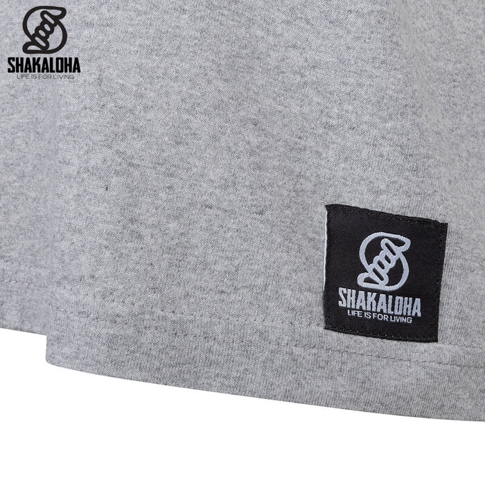 Shakaloha Camiseta M Classic HeatherGrey