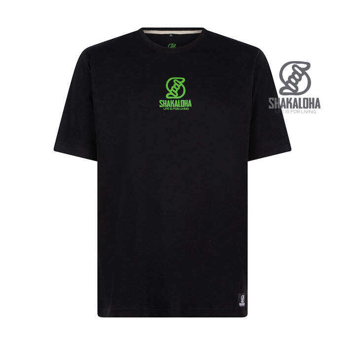 Shakaloha Camiseta M Shout Negra