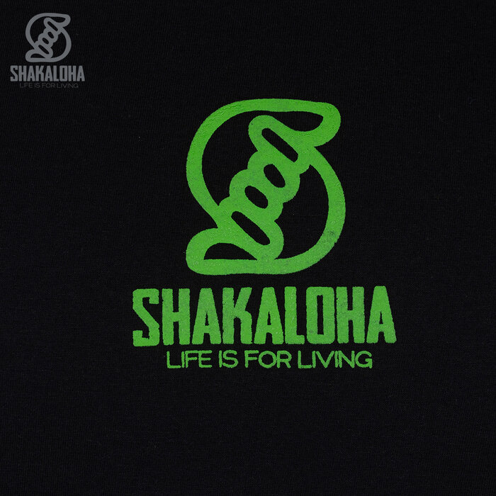 Shakaloha Camiseta M Shout Negra