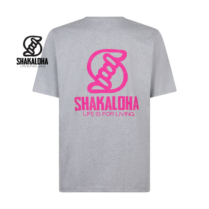 Shakaloha M Tee Shout HeatherGrey