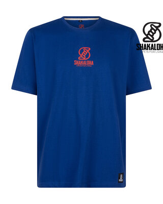 Shakaloha M Tee Shout RoyalBlue