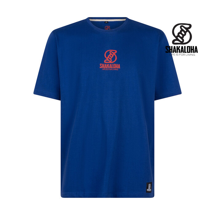 Shakaloha Camiseta M Shout Azul Real