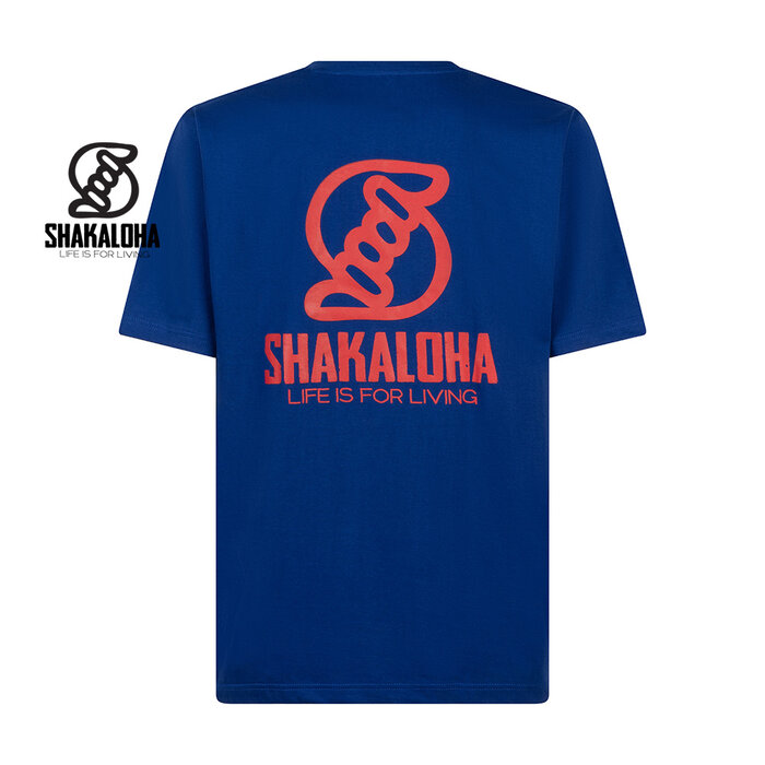Shakaloha M Tee Shout RoyalBlue