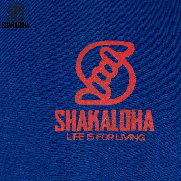 Shakaloha Camiseta M Shout Azul Real