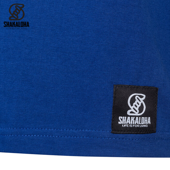Shakaloha Camiseta M Shout Azul Real