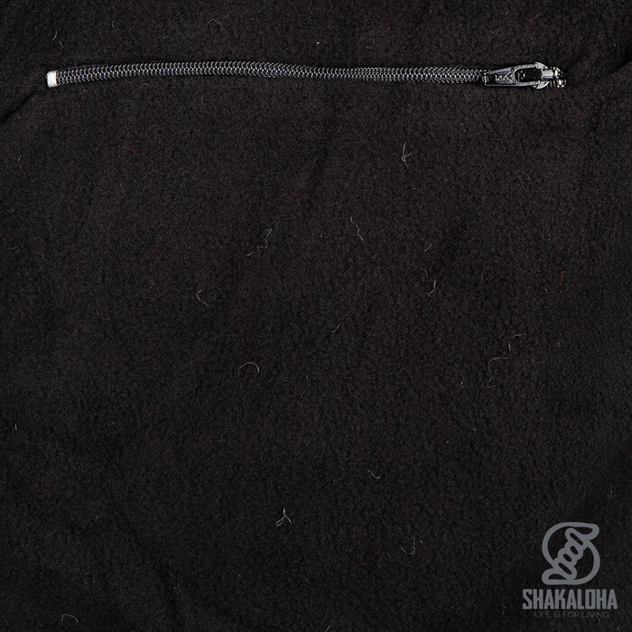 Shakaloha Gilet en laine bleu pour femme W Flip avec doublure en polaire