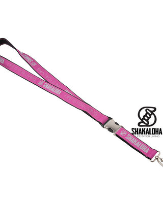 Shakaloha Cordón de la suerte rosa y gris