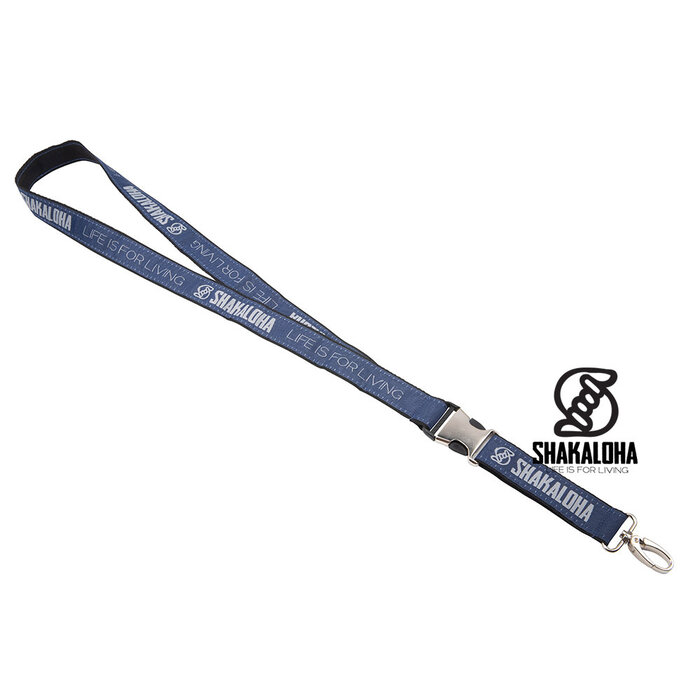 Shakaloha Lucky Lanyard BlueGrey