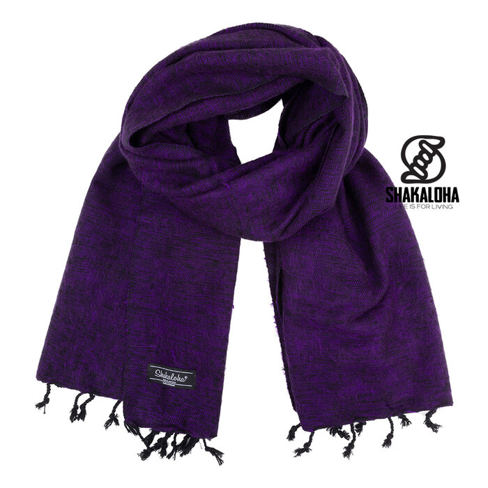 Shakaloha Kanoa Shawl PurpleBlack