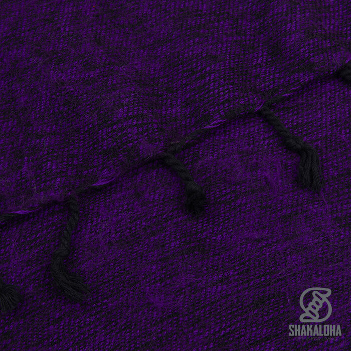 Shakaloha Kanoa Shawl PurpleBlack