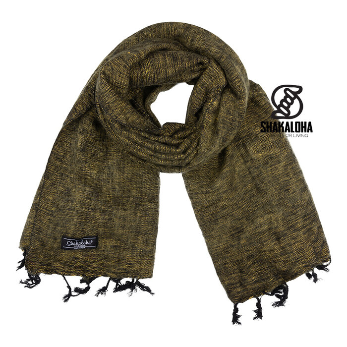 Shakaloha Kanoa Shawl YellowBlack