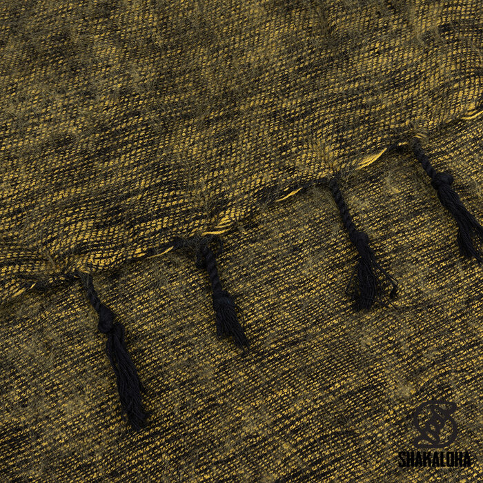 Shakaloha Kanoa Shawl YellowBlack