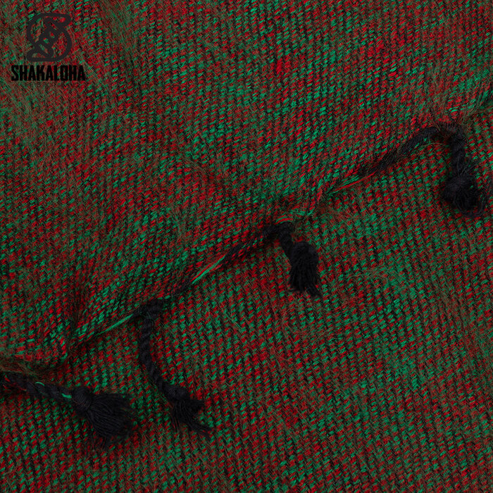 Shakaloha Kanoa-Schal GrünRot