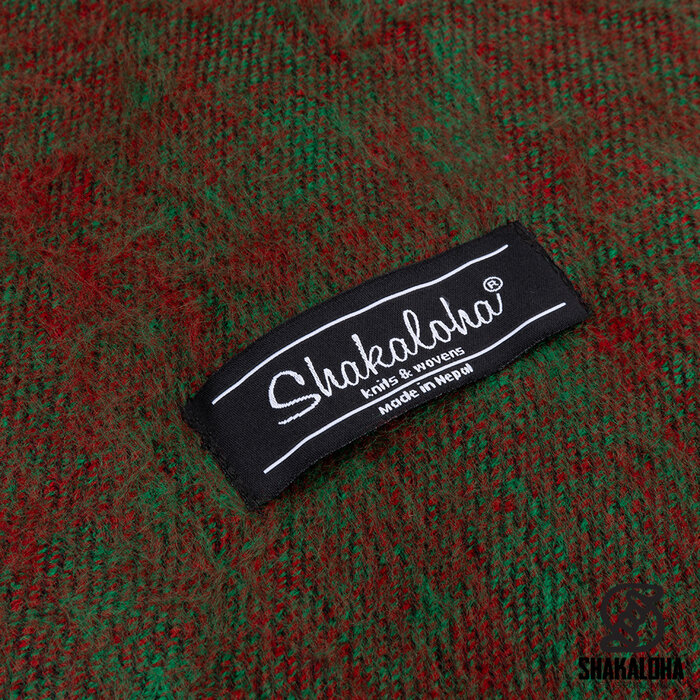 Shakaloha Kanoa-Schal GrünRot