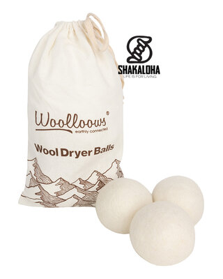 Woolloows Woolloows Balles pour sèche-linge 3 pièces Blanc XL
