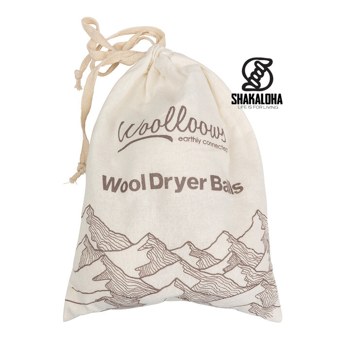 Woolloows Palline per lavaggio e asciugatura Woolloows, 3 pezzi, bianche XL