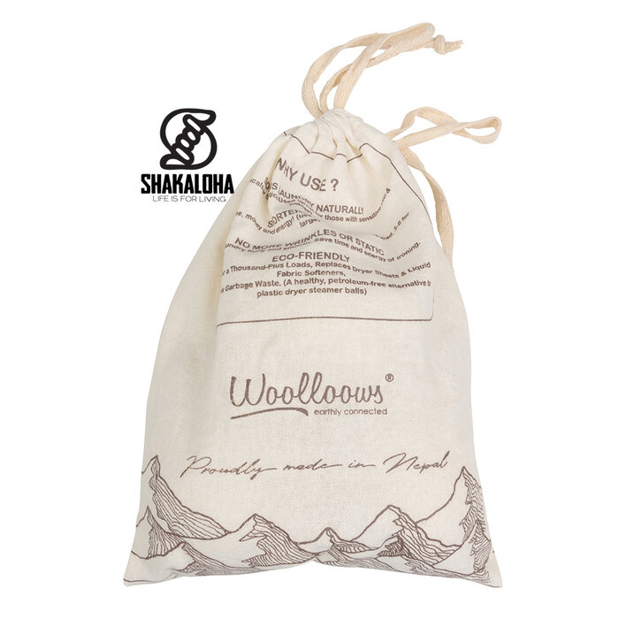 Woolloows Palline per lavaggio e asciugatura Woolloows, 3 pezzi, bianche XL