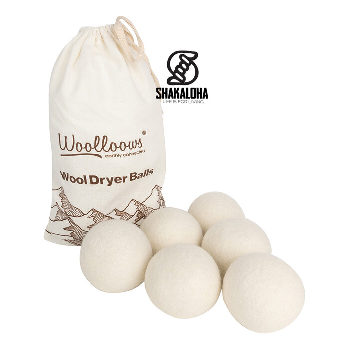 Woolloows Woolloows Washer Dryer Balls 6-pack White